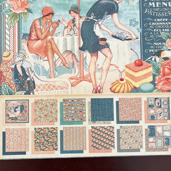 Graphic 45 Café Parisian Collection, bundle of 3 - Picture 7 of 9